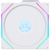 FAN TL Wireless LCD Fan ARGB PWM 3pcs white