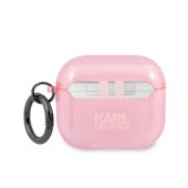 "KLA3UCHGP Glitter Choupette Head Case AirPods 3" Pink