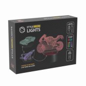 SNL121RGB LED lamp Light decoration Vehicles 2 RGB 3D
