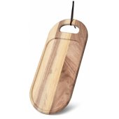 Wood cutting board 38x16x1,cm