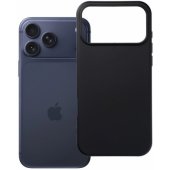 _8447710 Dėklas iPhone 17 Pro / 18 Pro, juodas silikoninis