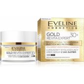 Eveline Gold Revita Expert 30+ glotninamasis dieninis ir naktinis kremas-serumas