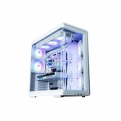 P60, ATX Mid Tower PC Case, 5 x 120mm ARGB Fans, White