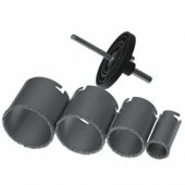 Dedra volframo karbidu dengtos 33/ 37 mm DED1518 karūniniai grąžtai