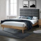 ROMAN with mattress HARMONY DUO 160x200cm Grey