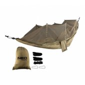 Hammock with mosquito net Neo Tools 330 x 140 cm set