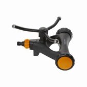 Fiskars 1023657 metalinis vandens purkštuvas, juodas, oranžinis