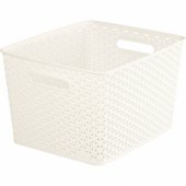 Basket My Style Cream 18L 36x30x22cm