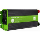 Įtampos keitiklis Gembird keitiklis 12V/ 230V 1000W/ 2000W grynas sinusas