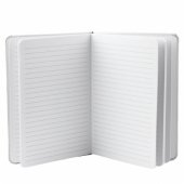 Notebook Planner Lined Banana Leaves Eraser A5 80 Sheets