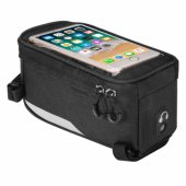 6BK Waterproof Bicycle Front Frame with Phone holder 6.5®® 1L
