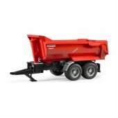 Krampe tandem halfpipe tipping trailer (022