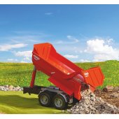 Krampe tandem halfpipe tipping trailer (022