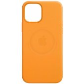 "Leather Case with MagSafe iPhone 12 mini (MHK63ZM/ A)" CA Poppy