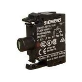 Siemens LED signalinė lemputė, raudona, 230V AC, priekinis tvirtinimas (3SU1401-1BF20-