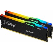 Fury Beast RGB Black 2x32GB DDR5 5600MHz DIMM KF556C40BBAK2-64