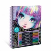 COLORING BOOK BLACK PAGES ISADORA 11136