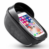 16BK Waterproof Bicycle Handlebar Top Bag with Phone Pouch 6.5®® 1L