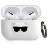 "KLACAPSILCHWH Choupette Silicone Case for Airpods Pro" White