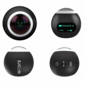 SJ360 12 MP 2K HD juodas