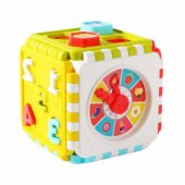 Educational Cube Sorter Numbers Patterns Clock Colored