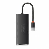 USB Hub Lite Series 4in1 USB to 4x USB 3.0 25cm Black