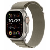 Watch Ultra 2 49mm titano korpusas su Olive Alpine Loop - Vidutinis