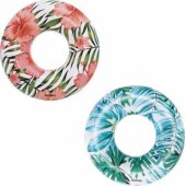 BESTWAY D1.19M TROPICAL PALMS SWIM RING