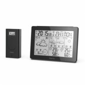 Meteotime weather forecast centre black