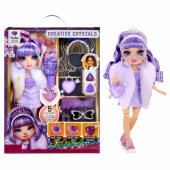 MGA Entertainment Rainbow High Creative Crystals - Violet, doll