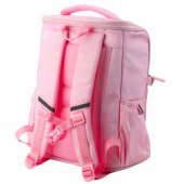 Vienaragio mokyklinė kuprinė su krūtinės dirželiu, rožinė, 20 l