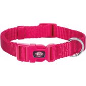 Trixie Premium fuchsia collar r XXS-XS 15-25 cm/ 10 mm.