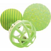 Zolux Cat Toys 3 balls various 4 cm