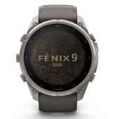 Fenix 9 Pro Solar 51mm inReach Titan/ Pebble Gray 010-04339-01