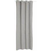 Grey-effect ivory blackout curtain 140x260cm