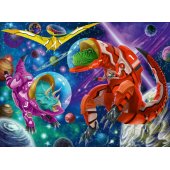 _6820984 Ravensburger dėlionė, 200 dalių, kosminiai dinozaurai