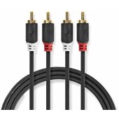 CABW24200AT10 2xRCA į 2xRCA 1m