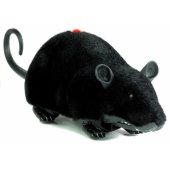 Big RC Mouse Toy Wheels Black - Make a Prank