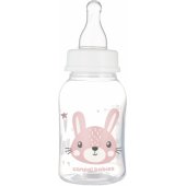 Standard Narrow Neck Bottle 120 ml CUTE ANIMALS 11/ 851 Pink