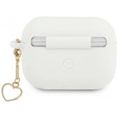 Silicone Charm Cover for Airpods Pro White
