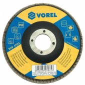 Vorel žiedlapinis šlifavimo diskas P-80 125x22mm 07986