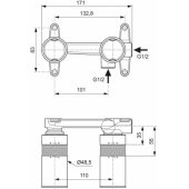 Built-in Basin Mixer Kit 1