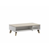 Cama LOTTA 110 coffe table white/ sonoma oak