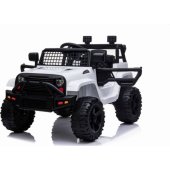 Vehicle Jeep Dark Night White
