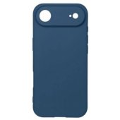 "Silicone Box Case Apple iPhone 17 Air", tamsiai mėlynas