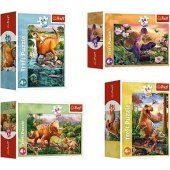 Puzzle - 54 Mini – Amazing Dinosaurs 3 - Trefl 54195
