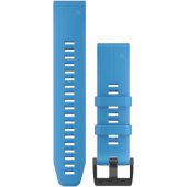22mm QuickFit silikoninė apyrankė, žydra