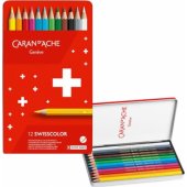 Caran d`Arche Kredki wisscolor akwarelowe, z efektem akwareli, sześcio