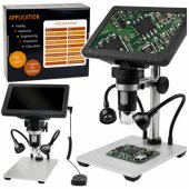 Educational Digital Microscope Remote Control Wired 1200X LCD 7 INCH H