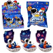 Mini Base Figurines Cosmonaut Space Set Planets Space Mini World